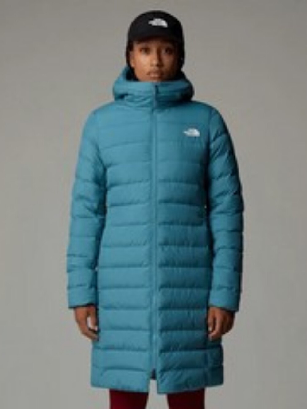The North Face Puffy Jacket in Slate Blue